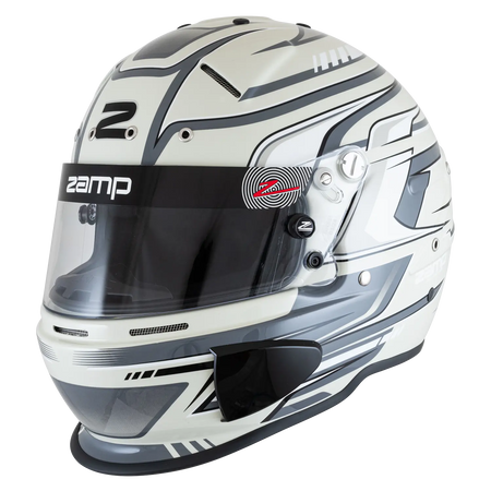 Zamp RZ-70S Helmet - Gray Graphic