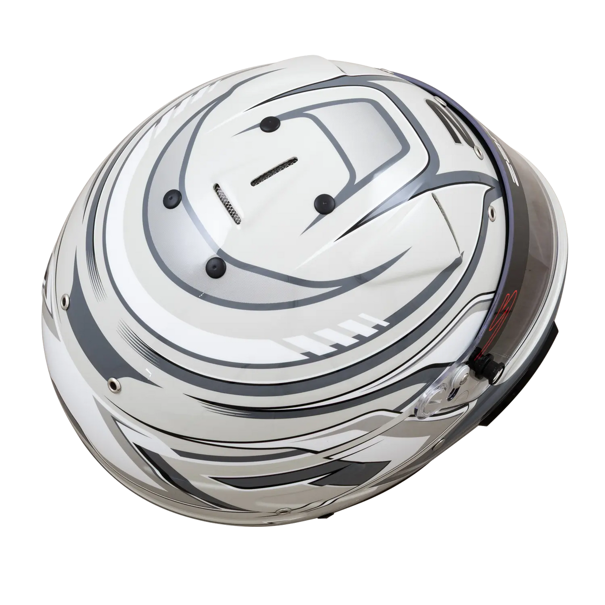 Zamp RZ-70S Helmet - Gray Graphic