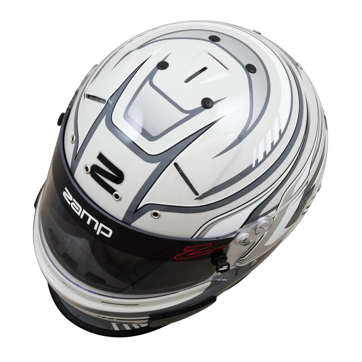 Zamp RZ-70S Helmet - Gray Graphic