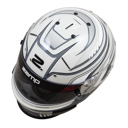 Zamp RZ-70S Helmet - Gray Graphic