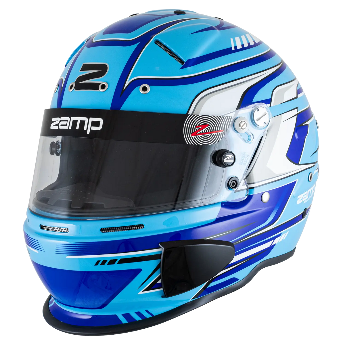 Zamp RZ-70S Helmet - Blue Graphic
