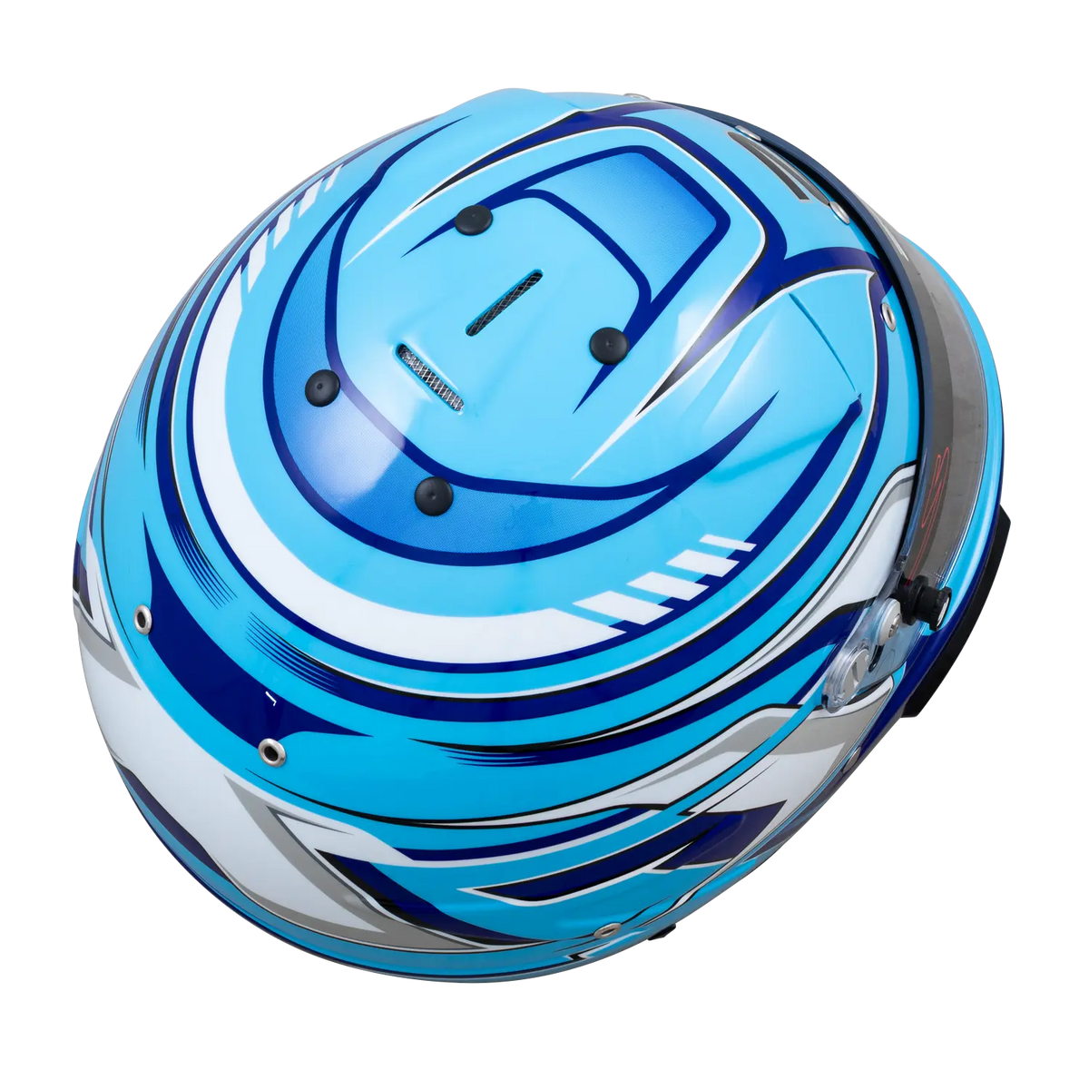 Zamp RZ-70S Helmet - Blue Graphic