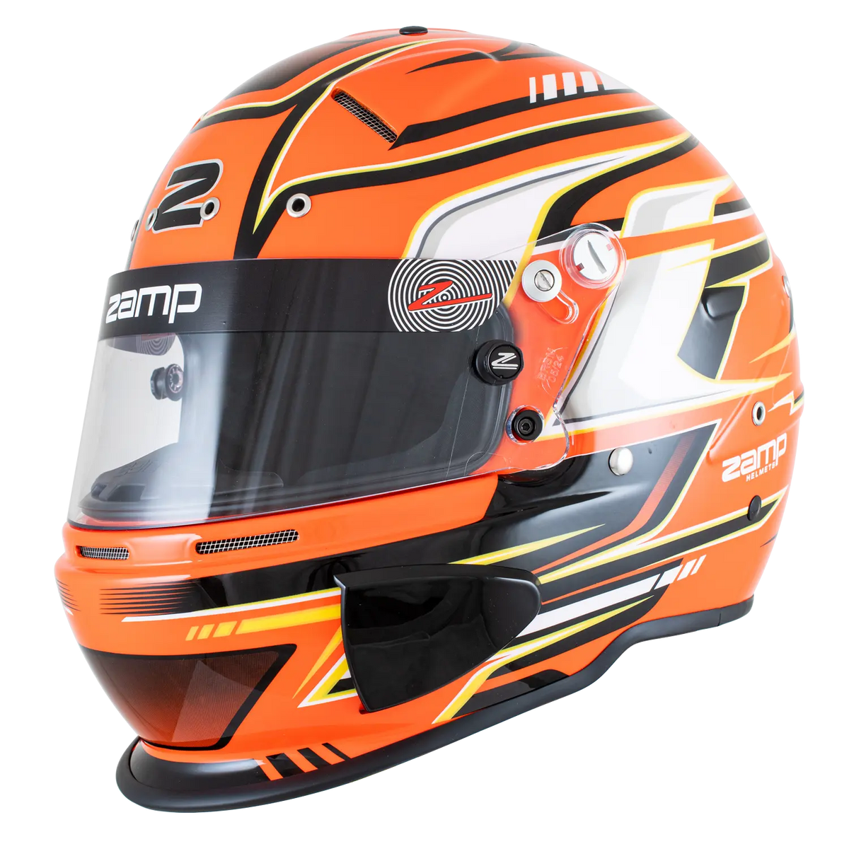 Zamp RZ-70S Helmet - Orange Graphic