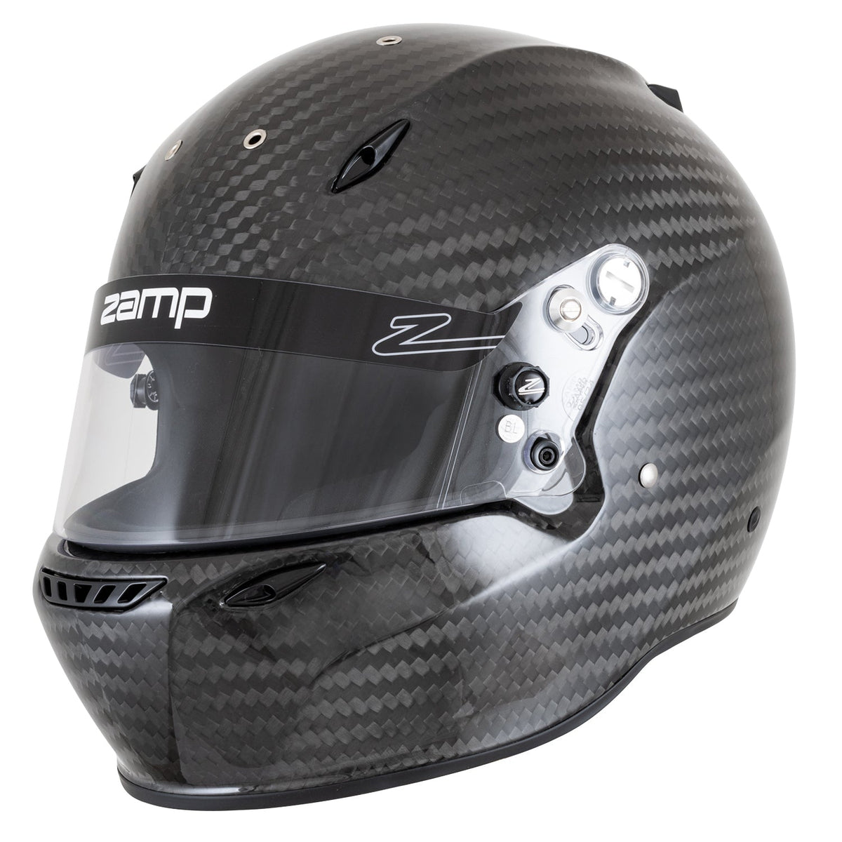 Zamp RZ-90 Super Helmet - Gloss Carbon