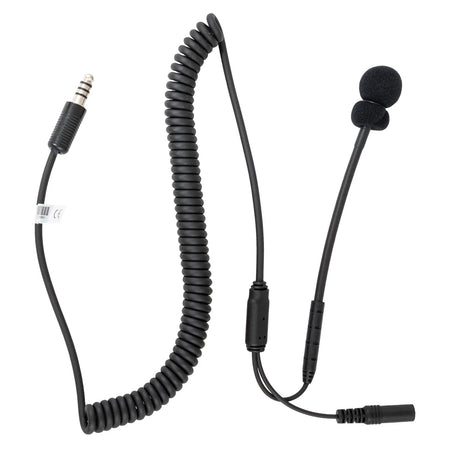 Zamp Peltor 4 Conductor Coil Kit - Black
