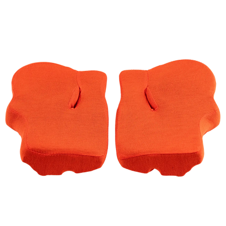 Zamp 28 Series Cheek Pads - Flo Red