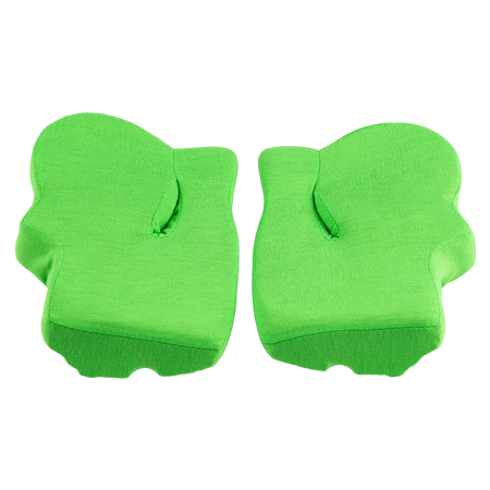Zamp 28 Series Cheek Pads - Flo Green