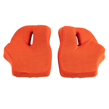 Zamp 30 Series Cheek Pads - Flo Red 