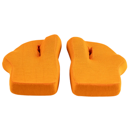 Zamp 30 Series Cheek Pads - Flo Orange