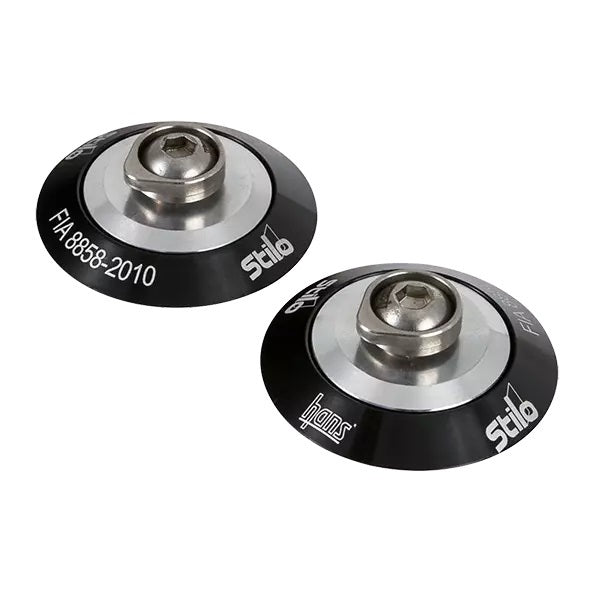 HANS Helmet Pro Post Anchors - FIA 8859 - Black