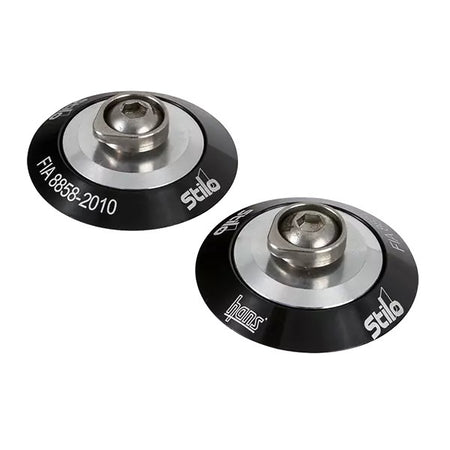 HANS Helmet Pro Post Anchors - FIA 8859 - Black