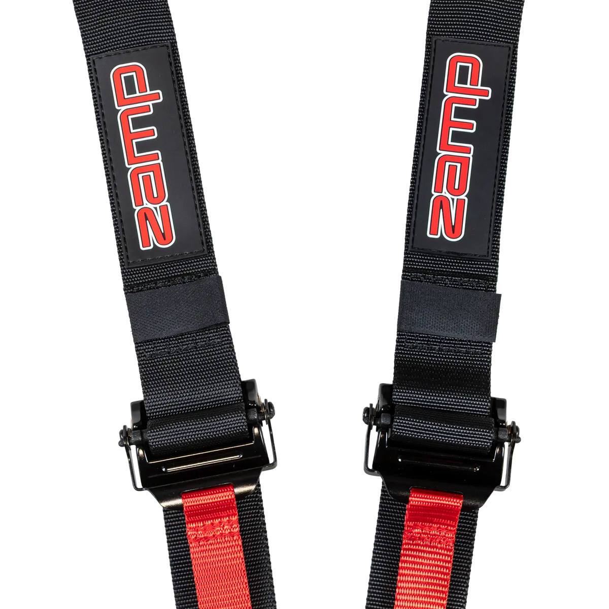 Zamp 6-Point Camlock Harness - 2" Belts - Pull Down - Bolt-In / Wrap Around - Black