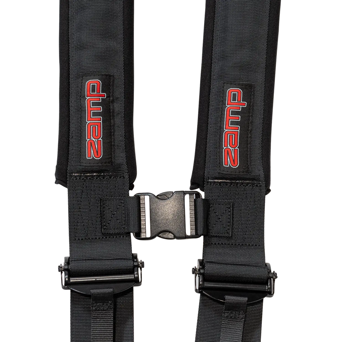 Zamp UTV 5-Point Latch & Link Harness - 2" Belts - Pull Down - Bolt-In - Black