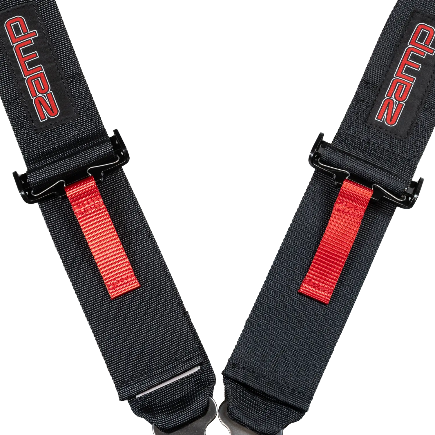 Zamp 7-Point U Loop Camlock Harness - 3" Belts - Pull Down - Bolt-In / Wrap Around - Black