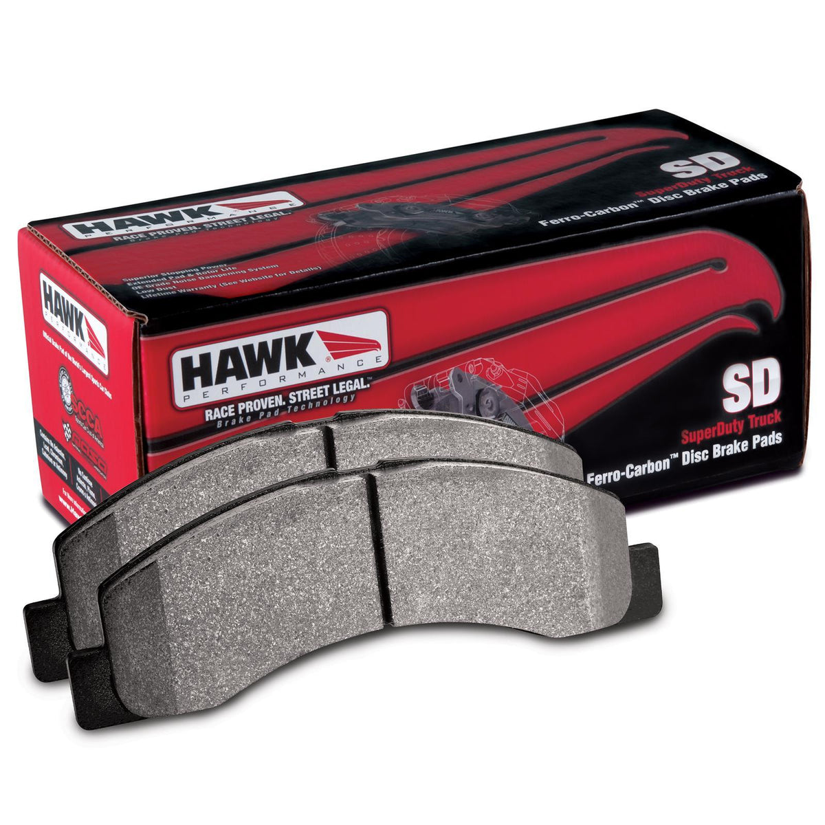 Hawk Performance HP Super Duty Low Torque Brake Pads - Ford Fullsize F250 / F350 Truck 2020
