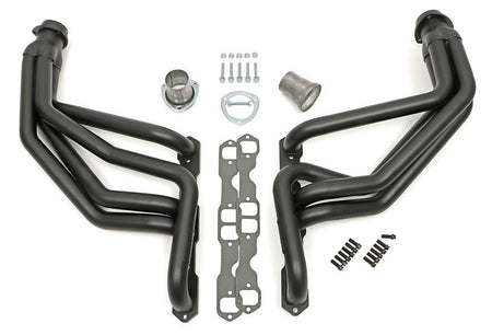 Hedman Hedders Black Elite Headers - 1.75 in Primary - 3 in Collector - Black Ceramic - GM Fullsize SUV / Truck 1967-91 (Pair)