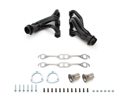 Hedman Hedders Black Maxx Headers - 1.625 in Primary - 3 in Collector - Black Ceramic - GM Fullsize SUV / Truck 1967-87 (Pair)