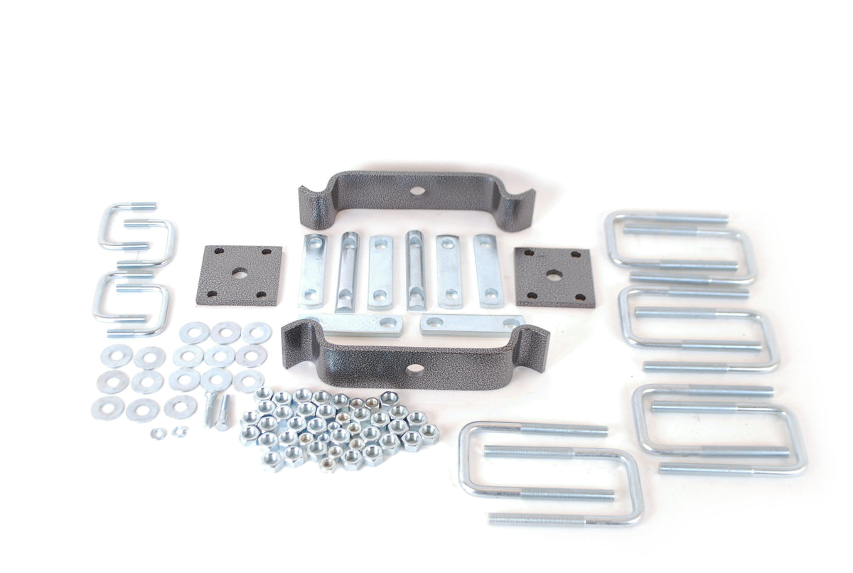 Hellwig LP-25 / LP-35 Helper Spring Mounting Kit - Silver - Ford Fullsize Van 1999-2019