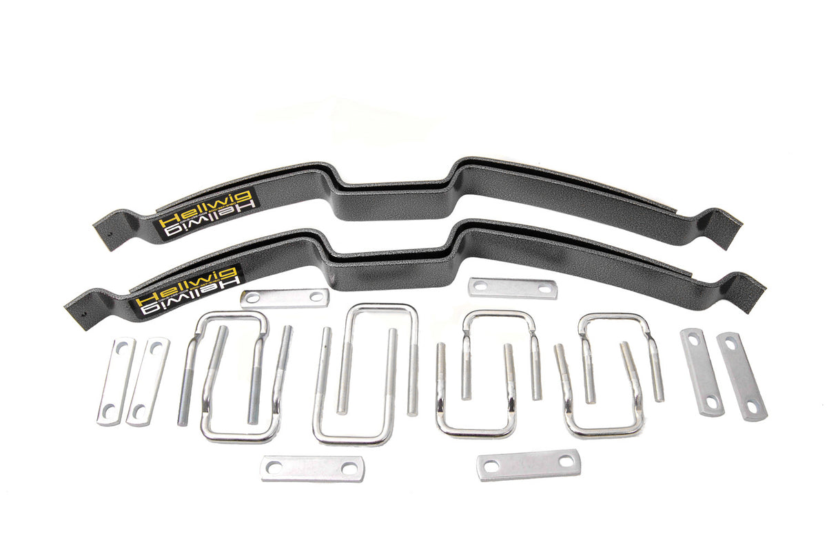 Hellwig Silent Support System Add-A-Leaf Silver Rear Helper Spring Kit - Silver - Freightliner / Mercedes Sprinter 2017-22