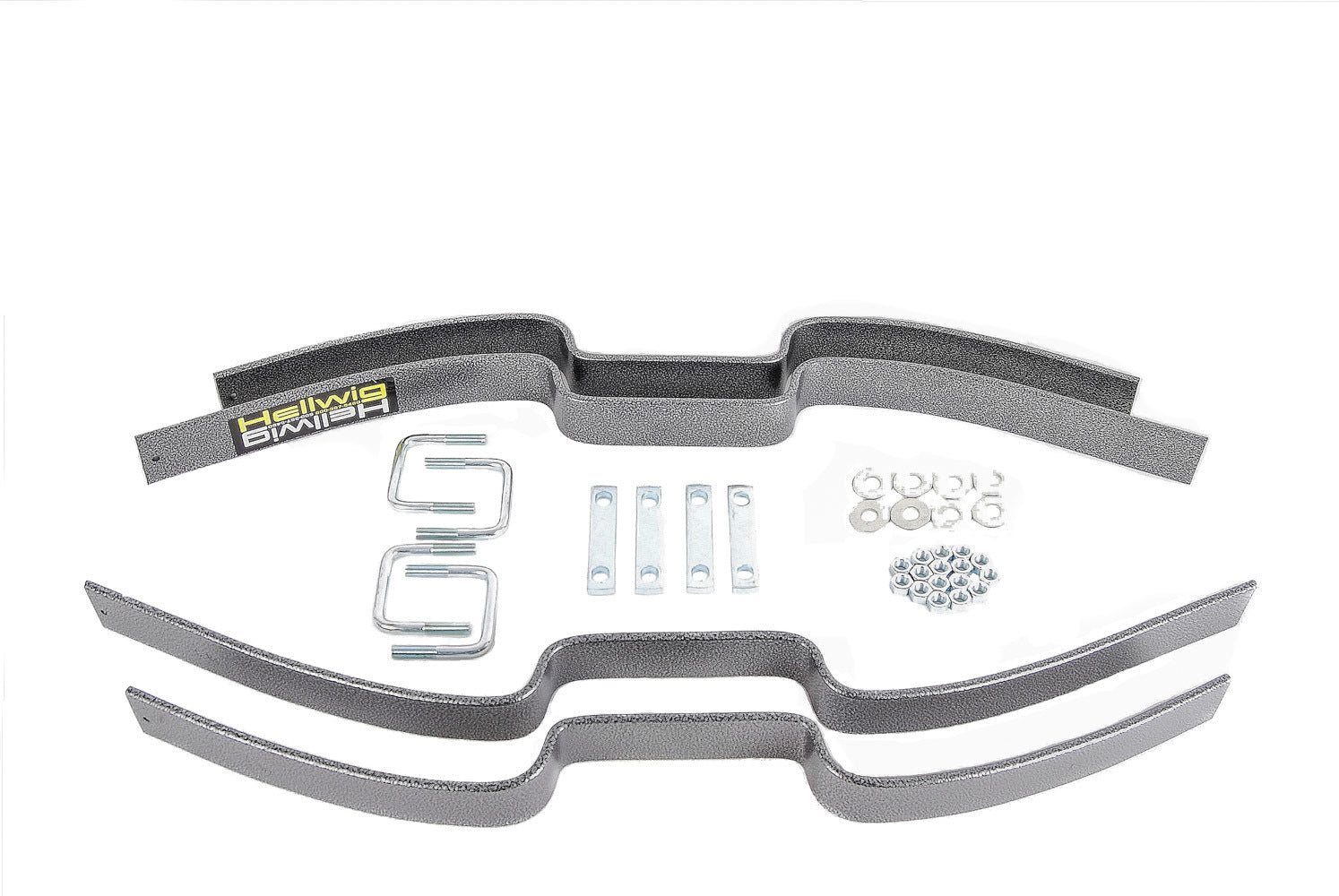 Hellwig Contact Add-A-Leaf Silver Rear Helper Spring Kit - Silver - Ram Fullsize Truck 1994-2002 / Ford Fullsize Truck 2011-23