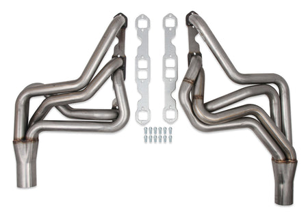 Hooker RacingHeart Street Stock Full Headers - 1.75 in Primary - 3 in Collector - Natural - Small Block Chevy (GM A-Body / F-Body / G-Body 1970-88)