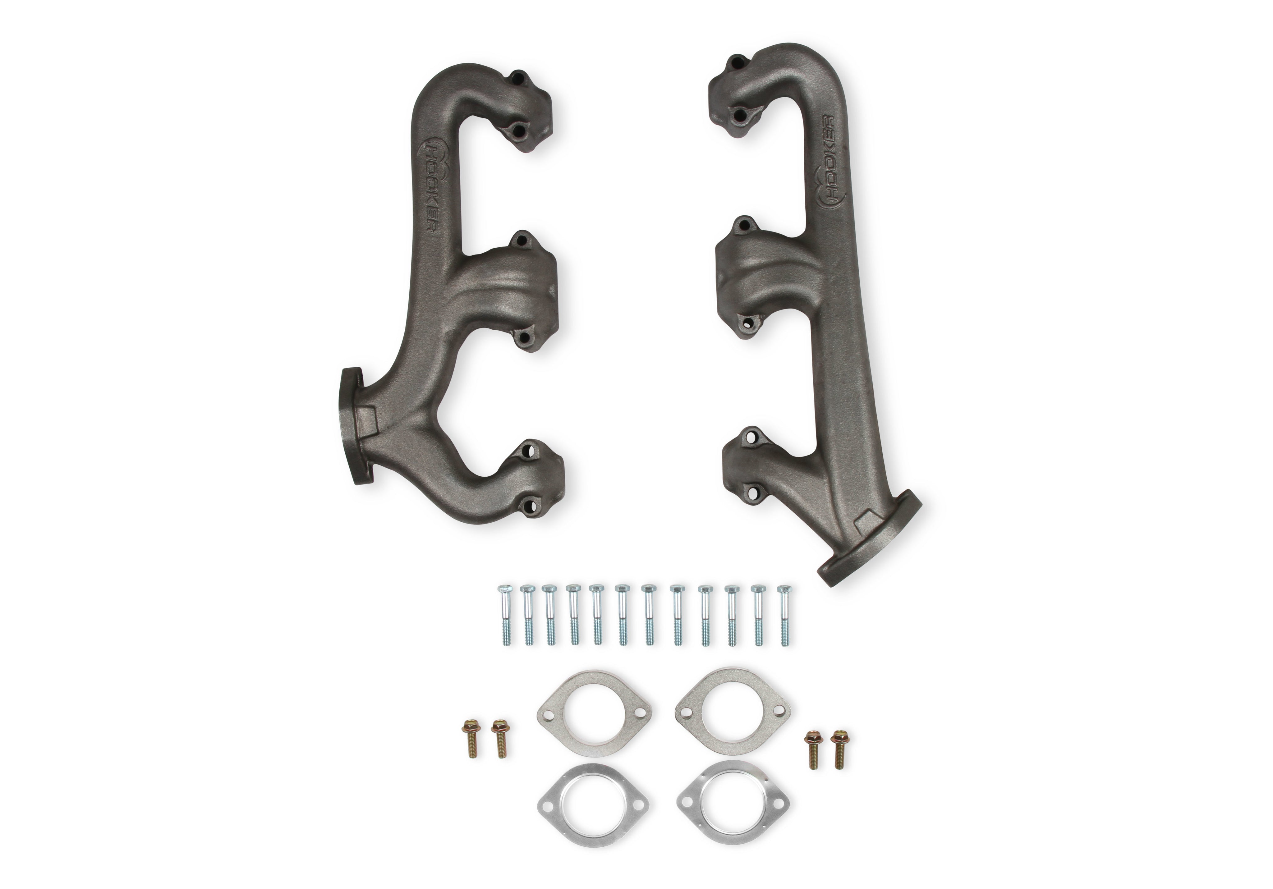 Hooker Exhaust Manifold - 2-1/2 in Outlet - Small Block Chevy (Pair)