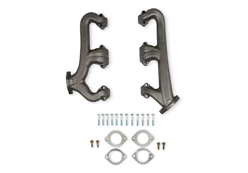 Hooker Exhaust Manifold - 2-1/2 in Outlet - Small Block Chevy (Pair)