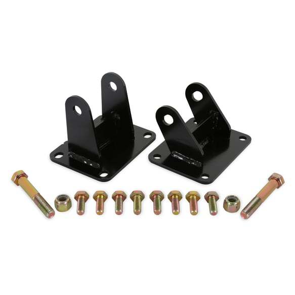 Hooker BlackHeart Motor Mount Kit - Steel - Black - GM LS-Series BHS503