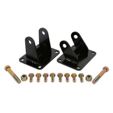 Hooker BlackHeart Motor Mount Kit - Steel - Black - GM LS-Series BHS503