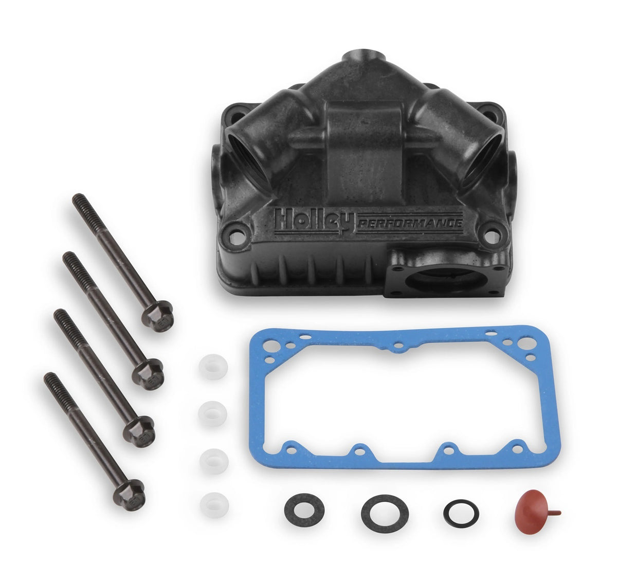 Holley Center Hung Carburetor Fuel Bowl - Sight Window - Gray - Holley 4150 / 4500 Carburetors