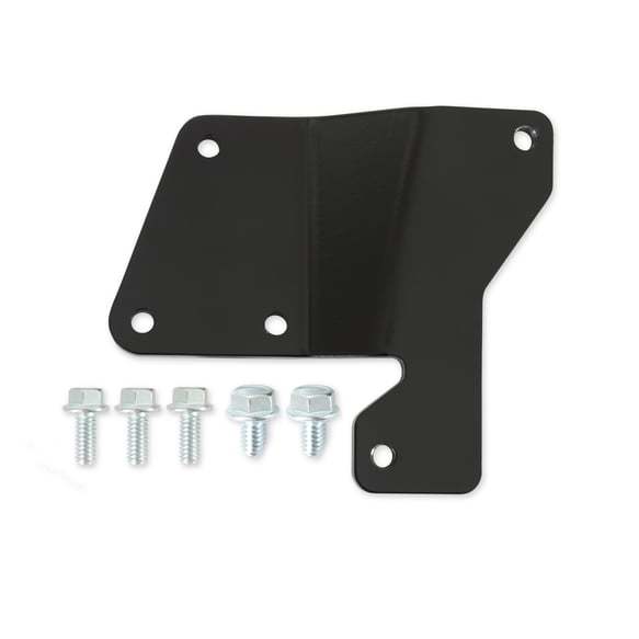 Holley Drive-By-Wire Steel Floor Pedal Bracket - Black - GM Compact Truck 1981-93