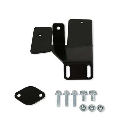 Holley Drive-By-Wire Steel Floor Pedal Bracket - Black - GM Fullsize Car 1955-57
