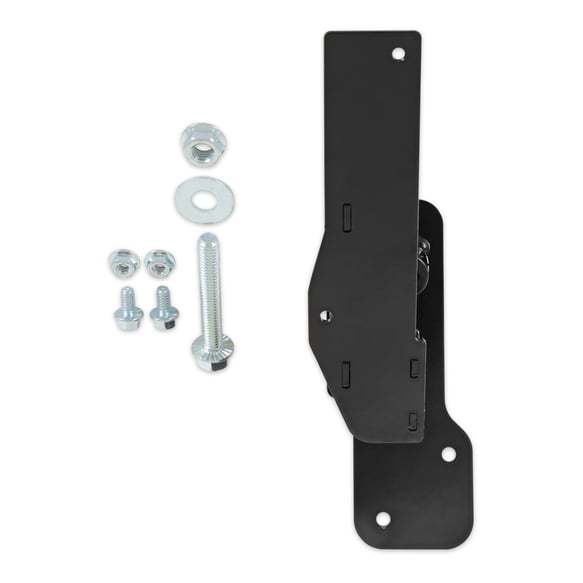 Holley Drive-By-Wire Steel Floor Pedal Bracket - Black - Dodge Midsize Truck 1987-96