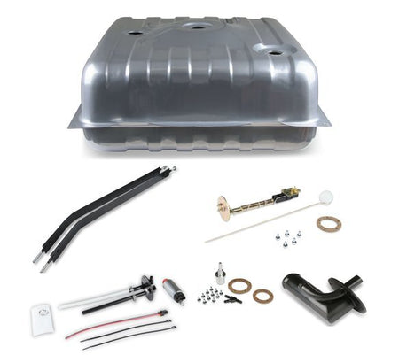 Holley Sniper EFI 25 Gallon Fuel Tank - 255 lph Pump - Silver - GM Fullsize SUV 1982-91