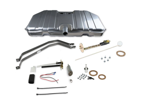 Holley Sniper EFI 18 Gallon Fuel Tank - 400 lph Pump - Silver - GM F-Body 1969