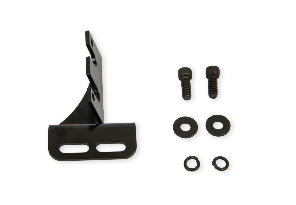 Holley EFI Throttle Cable Bracket - Throttle Body Mount - Black - Lo Ram Intakes - GM LS-Series