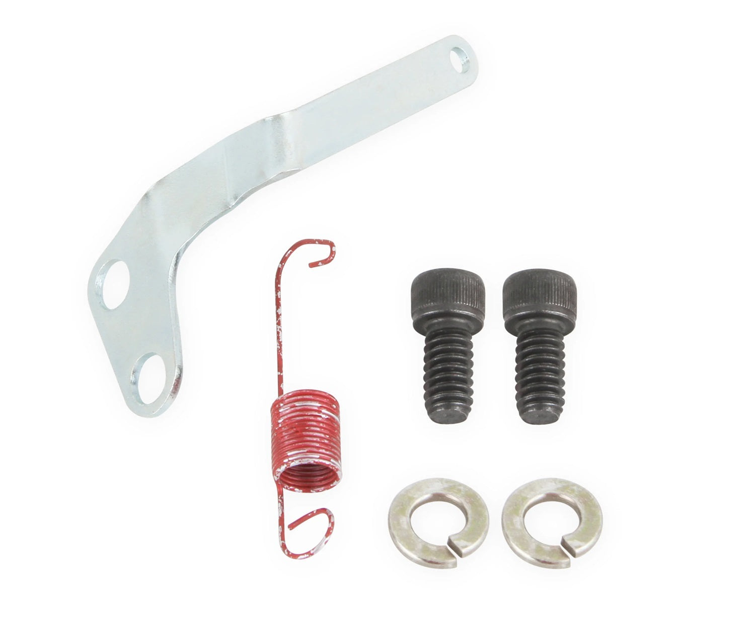 Holley Carburetor Mount Kickdown Bracket - Chrome - Street Warrior Carburetor - Ford
