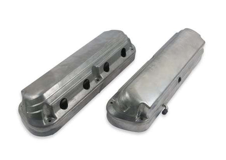 Holley Tall Valve Covers - 2-Piece - GM LS-Series (Pair)