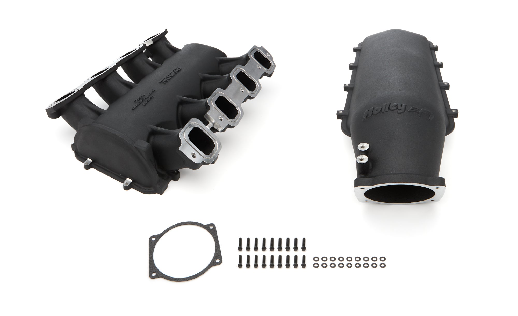 Holley EFI Lo-Ram Intake Manifold - 105 mm Throttle Body Flange - GM GenV LT-Series 300-715BK