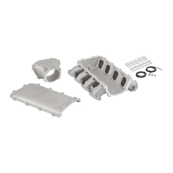 Holley EFI Ultra Lo-Ram Intake Manifold - 105 mm Throttle Body Flange - GM GenV LT-Series