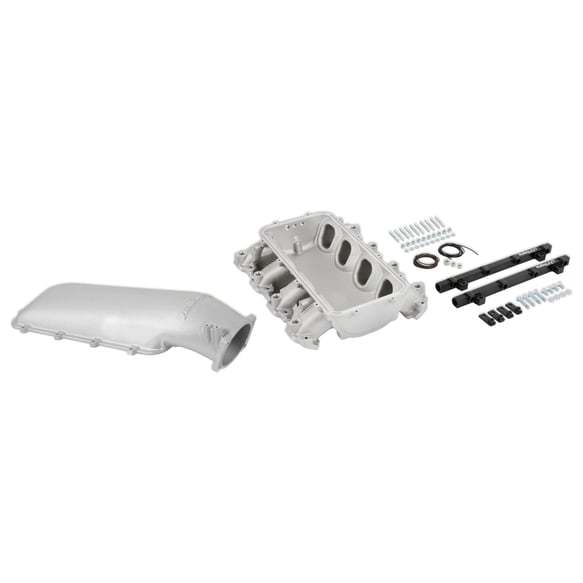 Holley EFI Lo-Ram Intake Manifold Kit - 105 mm Throttle Body Flange - GM GenV LT-Series