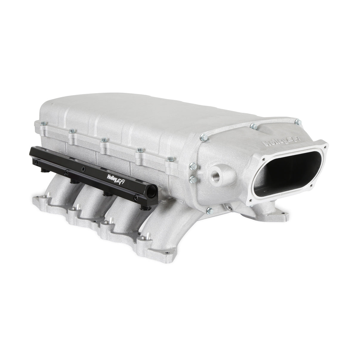 Holley EFI Ultra Lo-Ram Multi Port Intake Manifold - 105 x 66 mm Throttle Body Flange - Ford Coyote