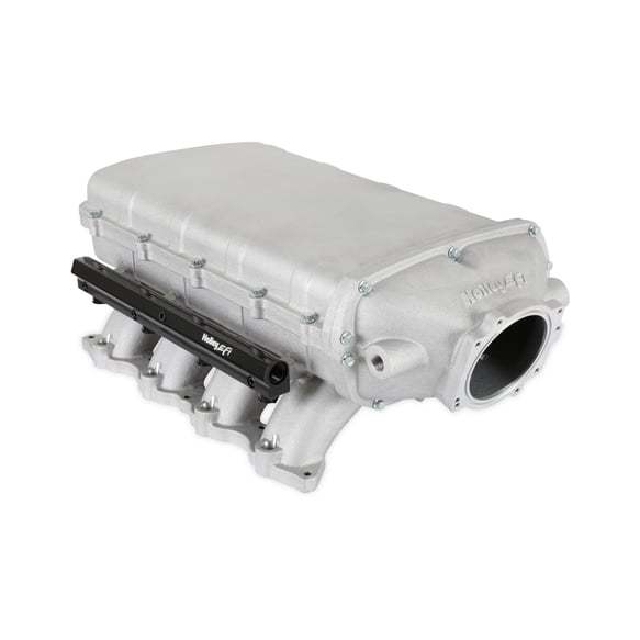 Holley EFI Ultra Lo-Ram Multi Port Intake Manifold - 93 mm Throttle Body Flange - Ford Coyote