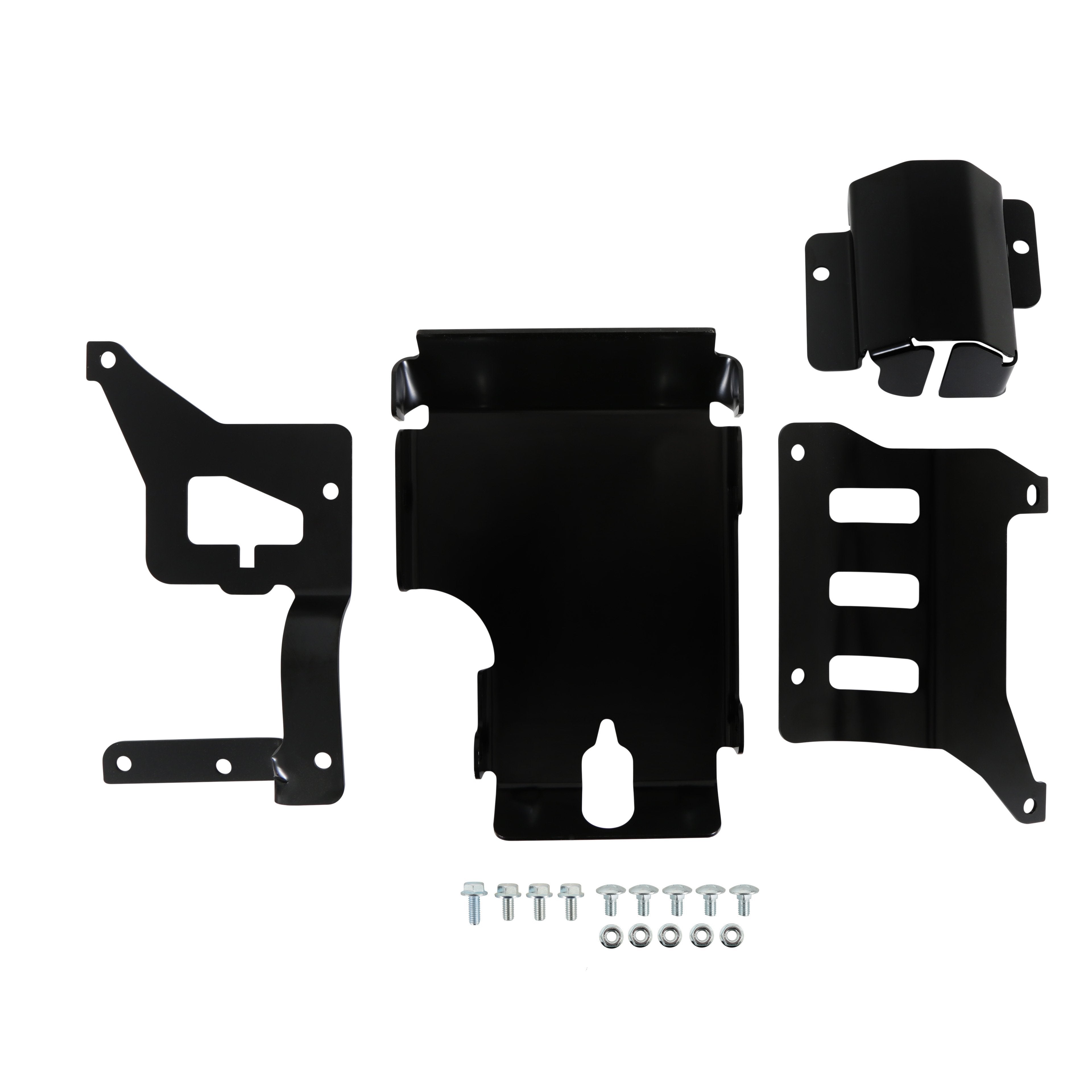 Holley Oil Pan Rock Shield - Black - GM LS-Series / GM LT-Series - GM Fullsize SUV / Truck 1973-87