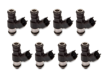 Holley EFI Terminator X Fuel Injector - 42 lb/hr - High Impedance - EV6 / Pico (Set of 8)
