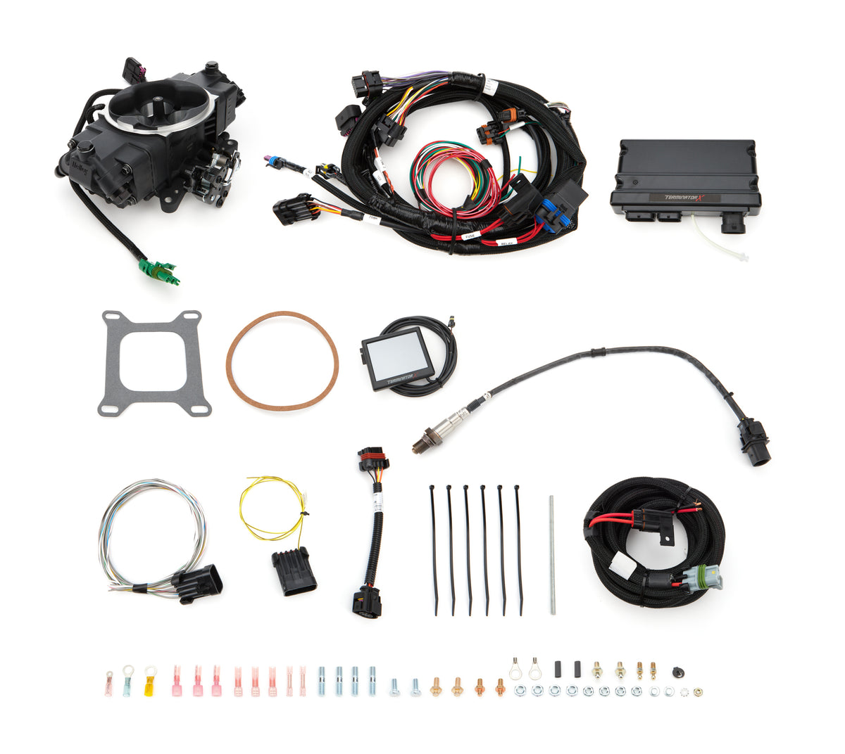 Holley EFI Terminator X Stealth Fuel Injection Kit - Black