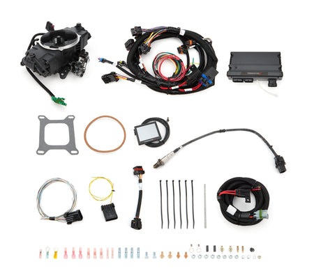 Holley EFI Terminator X Stealth Fuel Injection Kit - Black
