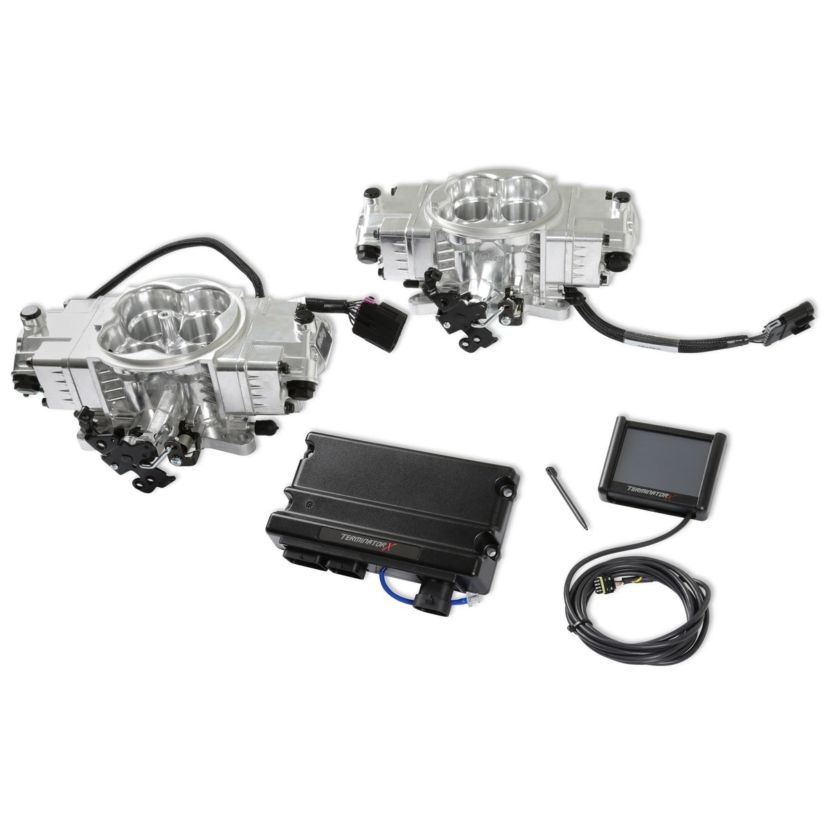 Holley EFI Terminator X Stealth Fuel Injection - Silver