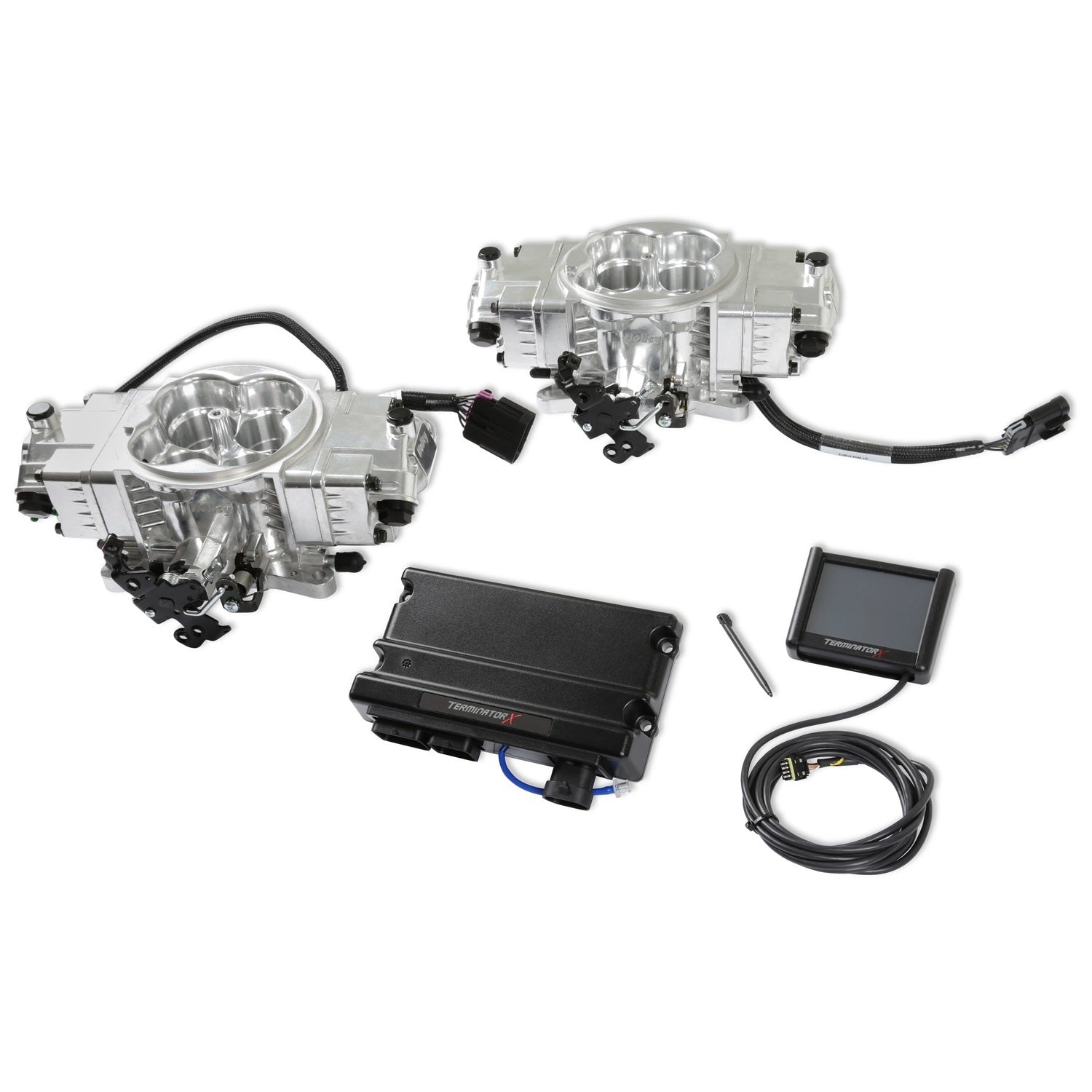 Holley EFI Terminator X Stealth Fuel Injection - Silver