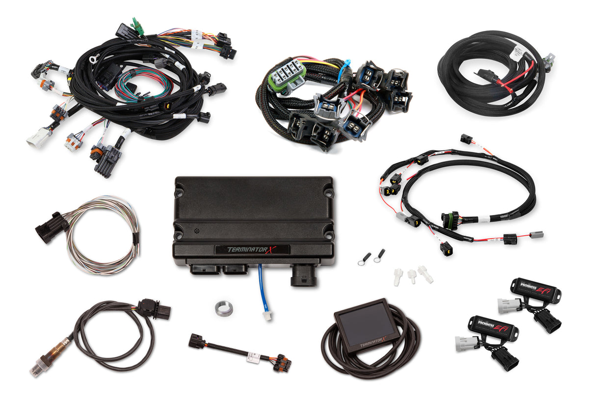 Holley EFI Terminator X Engine Control Module - 3.5 in Touchscreen - 2-Valve Ford Modular